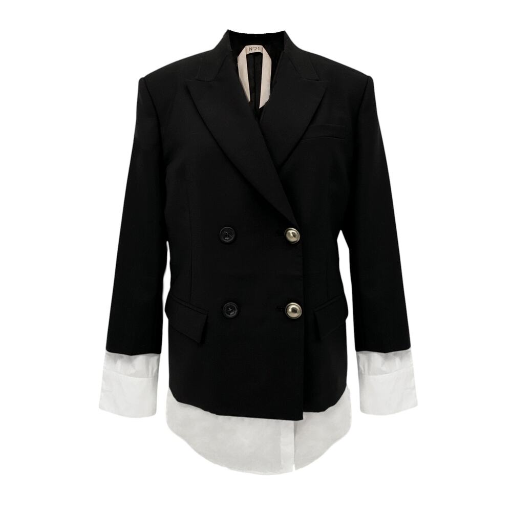 No.21 Double Breasted Blazer in Black EU40|S - Picture 1 of 15